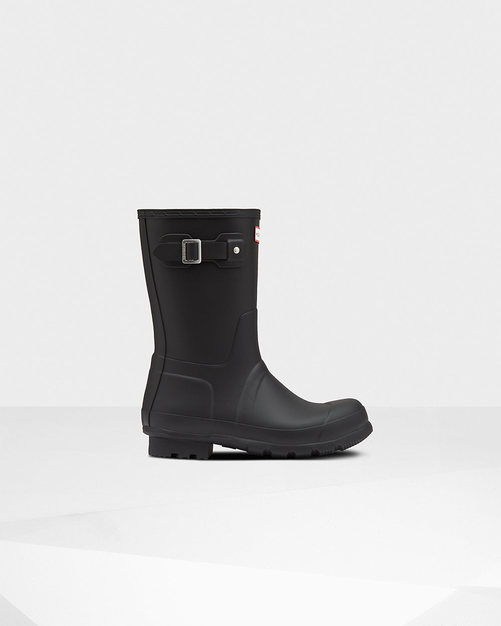 Galochas Curtas Hunter Homem Pretas - Original Insulated - 57ZEGUSFW